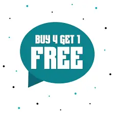 buy 4 free 1 color bundle